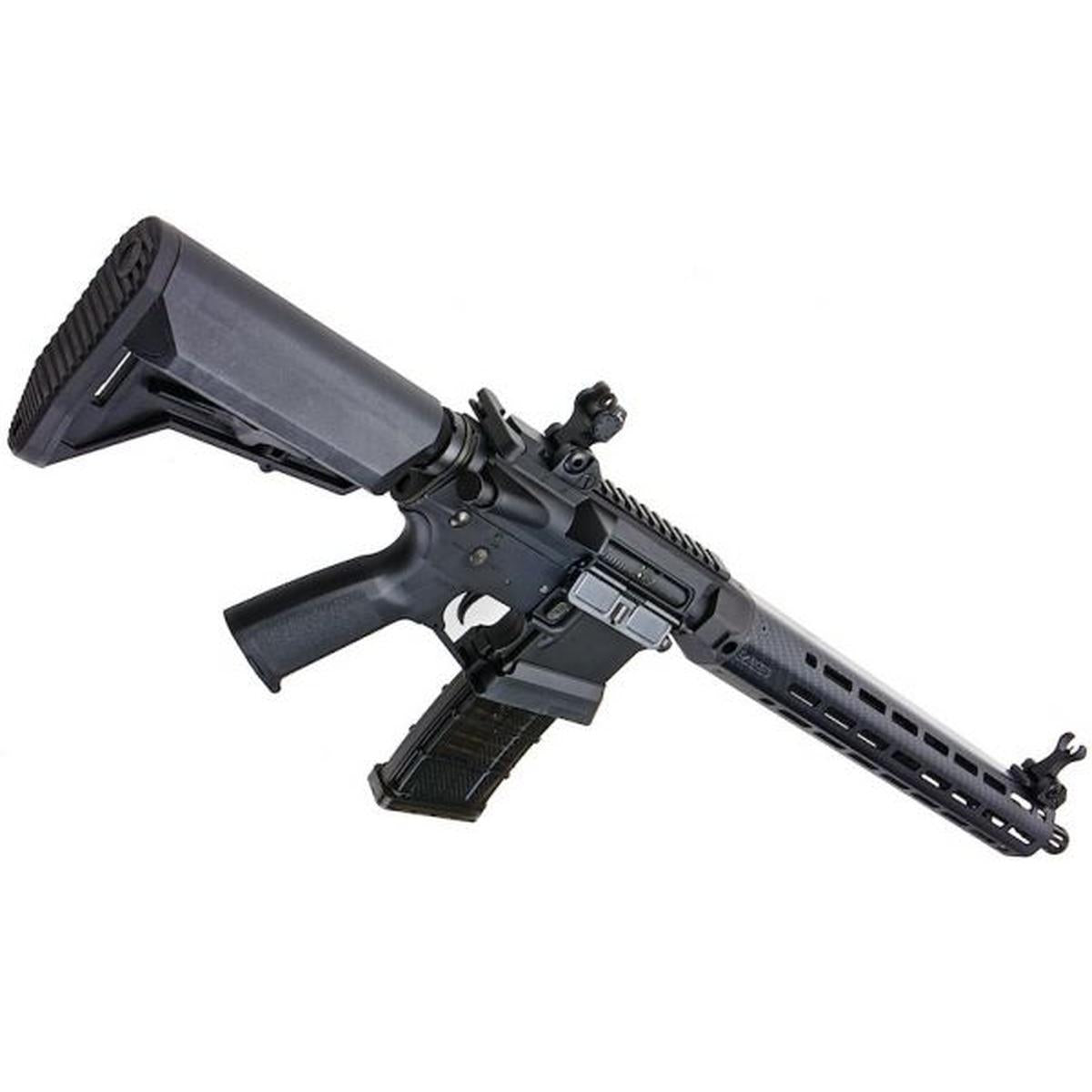 EMG ランサー システムズ ライセンス L15 ディフェンス AEG エアソフト ライフル (フェイク カーボン ハンドガード /15 インチ) KING ARMS 製-AIRSOFT GOGO エアガン・サバゲー用品通販