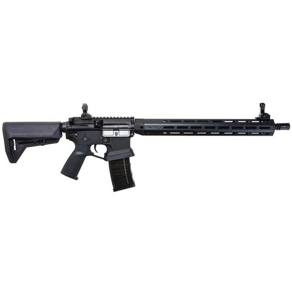 EMG ランサー システムズ ライセンス L15 ディフェンス AEG エアソフト ライフル (フェイク カーボン ハンドガード /15 インチ) KING ARMS 製-AIRSOFT GOGO エアガン・サバゲー用品通販