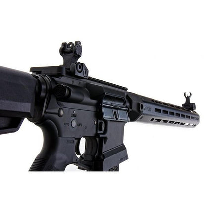 EMG ランサー システムズ ライセンス L15 ディフェンス AEG エアソフト ライフル (フェイク カーボン ハンドガード /15 インチ) KING ARMS 製-AIRSOFT GOGO エアガン・サバゲー用品通販