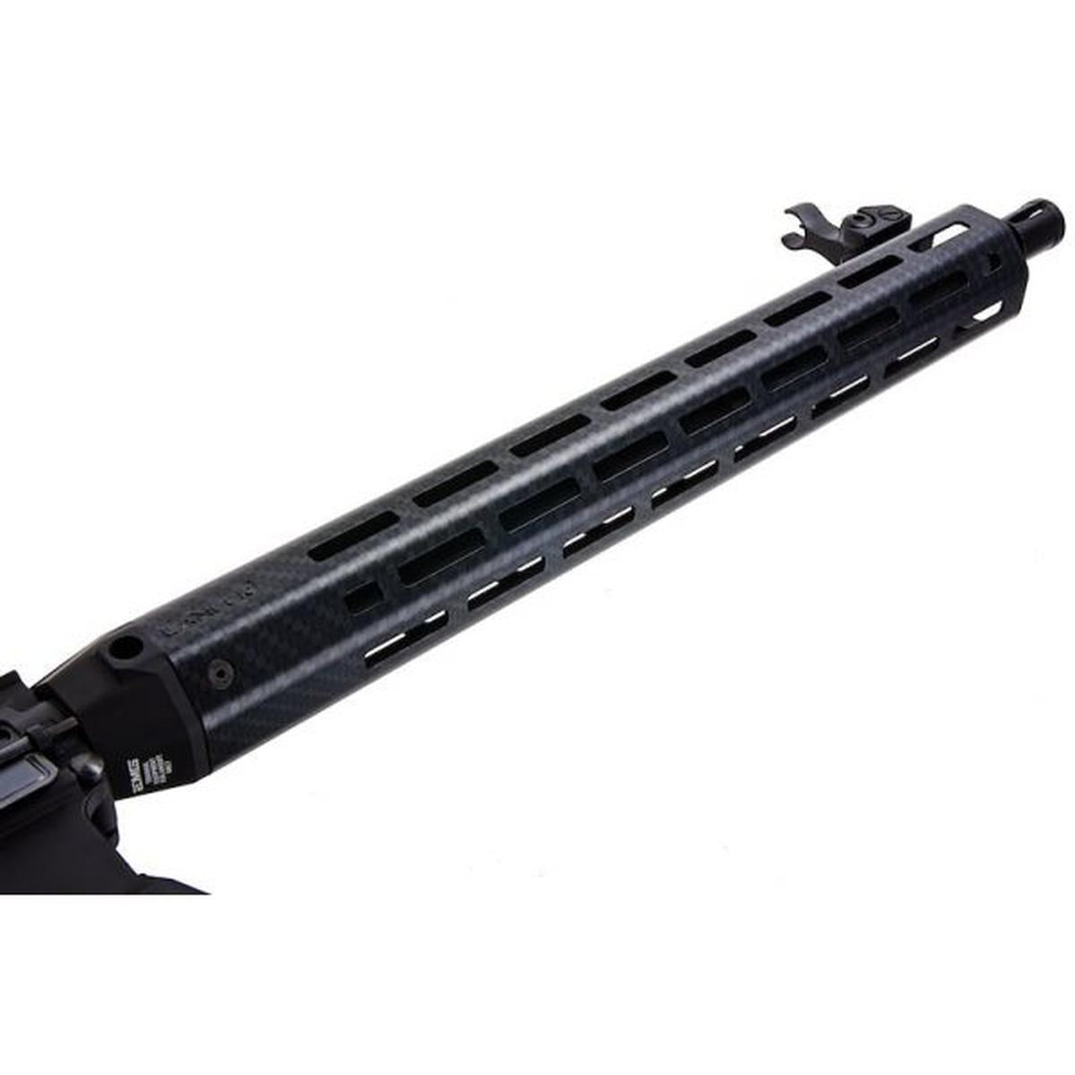 EMG ランサー システムズ ライセンス L15 ディフェンス AEG エアソフト ライフル (フェイク カーボン ハンドガード /15 インチ) KING ARMS 製-AIRSOFT GOGO エアガン・サバゲー用品通販