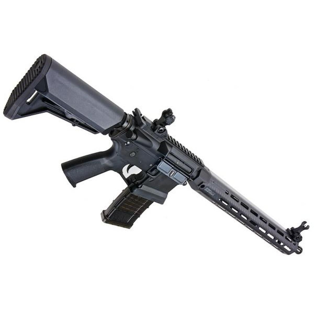 EMG ランサー システムズ ライセンス L15 ディフェンス電動ガン エアソフト ライフル (カーボンファイバー ハンドガード /15 インチ) KING ARMS 製-AIRSOFT GOGO エアガン・サバゲー用品通販