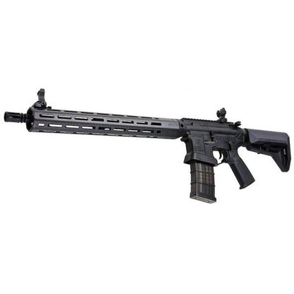 EMG ランサー システムズ ライセンス L15 ディフェンス電動ガン エアソフト ライフル (カーボンファイバー ハンドガード /15 インチ) KING ARMS 製-AIRSOFT GOGO エアガン・サバゲー用品通販