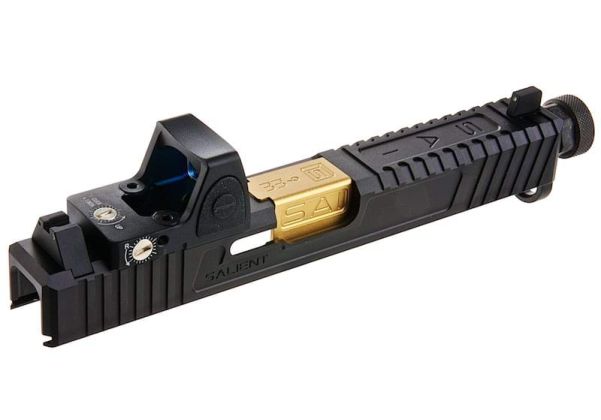 EMG SAI Tier One アップグレード CNC アルミニウム / アルミ GBBスライド セット (RMR サイト付き) (G&P製) Umarex/VFC Glock 17 Gen 4 GBBP 用-AIRSOFT GOGO エアガン・サバゲー用品通販