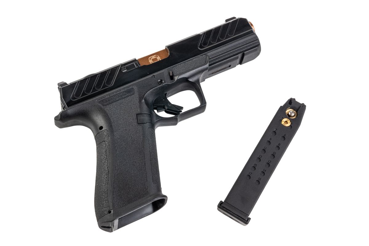 EMG Shadow Systems DR920FS GBBエアソフトピストル - ブロンズバレルバージョン（VFC製）-AIRSOFT GOGO エアガン・サバゲー用品通販