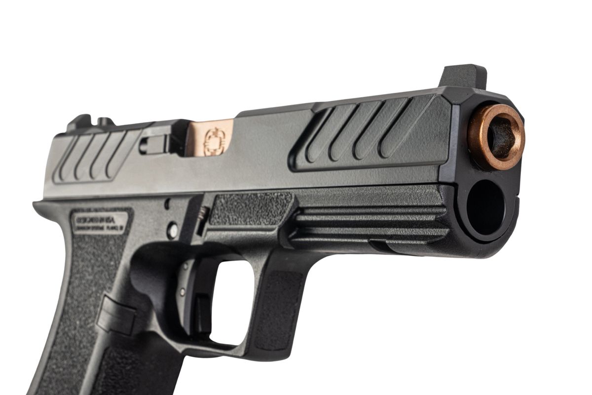 EMG Shadow Systems DR920FS GBBエアソフトピストル - ブロンズバレルバージョン（VFC製）-AIRSOFT GOGO エアガン・サバゲー用品通販