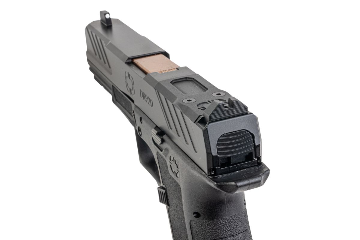 EMG Shadow Systems DR920FS GBBエアソフトピストル - ブロンズバレルバージョン（VFC製）-AIRSOFT GOGO エアガン・サバゲー用品通販