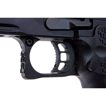 EMG STACCATO ライセンス C2 コンパクト 2011 GBB エアソフト ピストル (モデル: VIP グリップ / CNC / グリーン ガス)-AIRSOFT GOGO エアガン・サバゲー用品通販