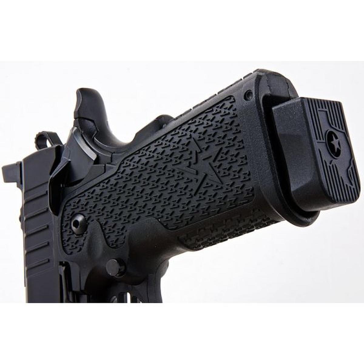 EMG STACCATO ライセンス C2 コンパクト 2011 GBB エアソフト ピストル (モデル: VIP グリップ / スタンダード / グリーン ガス)-AIRSOFT GOGO エアガン・サバゲー用品通販