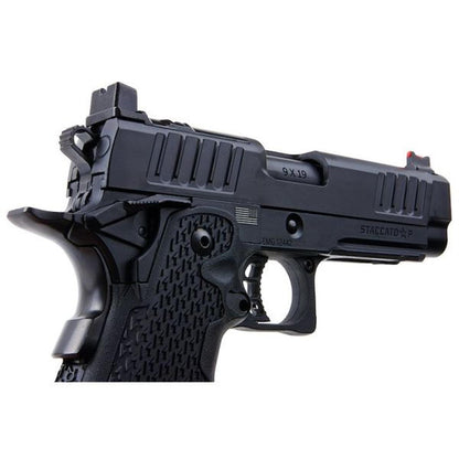 EMG STACCATO ライセンス P 2011 GBB エアソフト ピストル (モデル: VIP グリップ / 標準 / グリーン ガス)-AIRSOFT GOGO エアガン・サバゲー用品通販