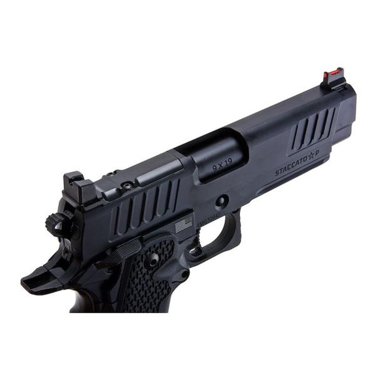 EMG STACCATO ライセンス P 2011 GBB エアソフト ピストル (モデル: VIP グリップ / 標準 / グリーン ガス)-AIRSOFT GOGO エアガン・サバゲー用品通販