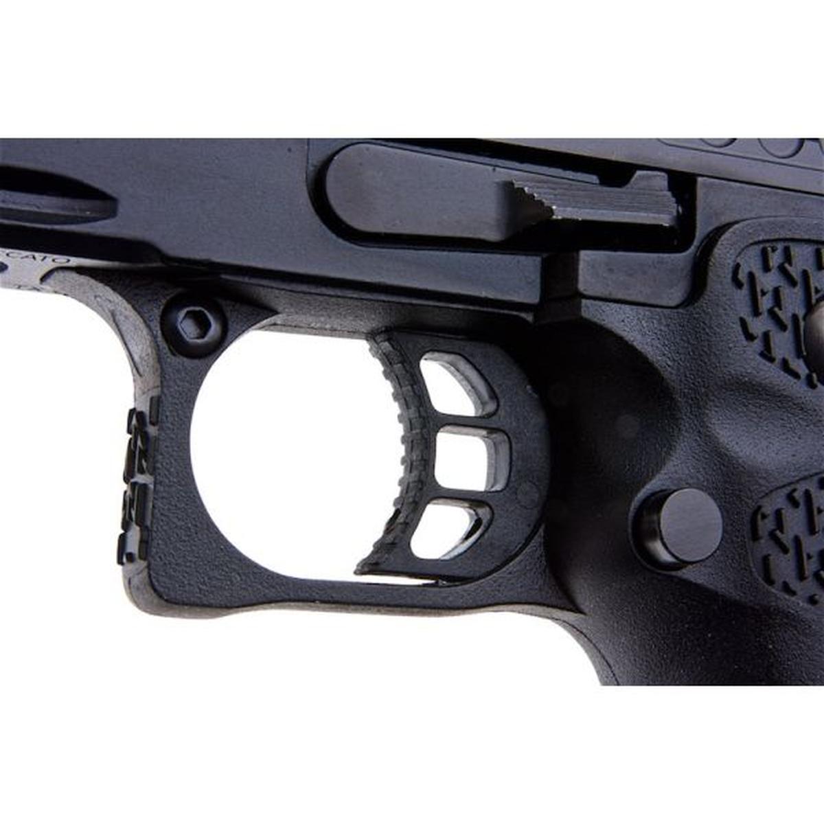 EMG STACCATO ライセンス P 2011 GBB エアソフト ピストル (モデル: VIP グリップ / CNC / グリーン ガス)-AIRSOFT GOGO エアガン・サバゲー用品通販
