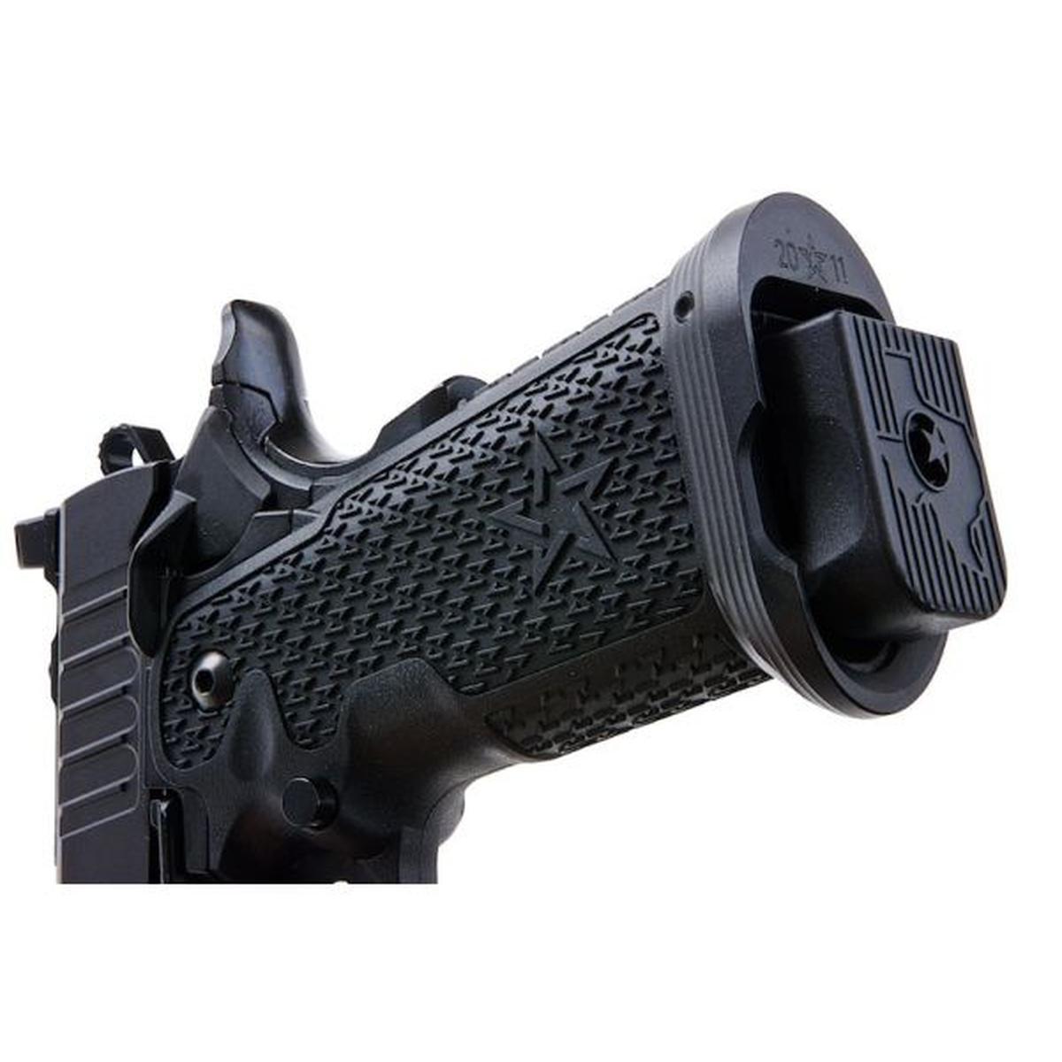 EMG STACCATO ライセンス P 2011 GBB エアソフト ピストル (モデル: VIP グリップ / CNC / グリーン ガス)-AIRSOFT GOGO エアガン・サバゲー用品通販
