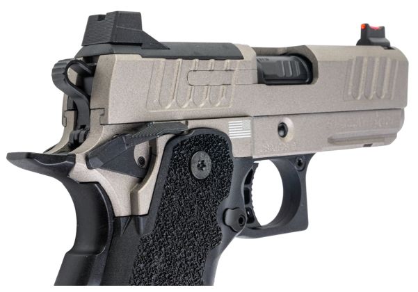 EMG Staccato ライセンス取得済み CS Compact 2011 GBB エアソフトピストル (モデル: Master Grip / Standa赤 / Green Gas) - TG-AIRSOFT GOGO エアガン・サバゲー用品通販