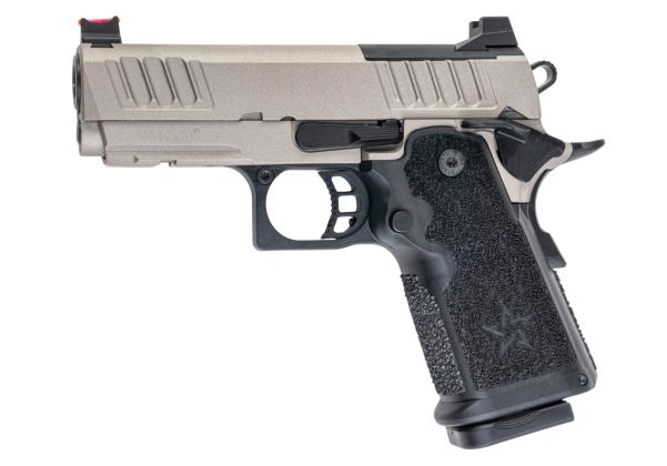 EMG Staccato ライセンス取得済み CS Compact 2011 GBB エアソフトピストル (モデル: Master Grip / Standa赤 / Green Gas) - TG-AIRSOFT GOGO エアガン・サバゲー用品通販