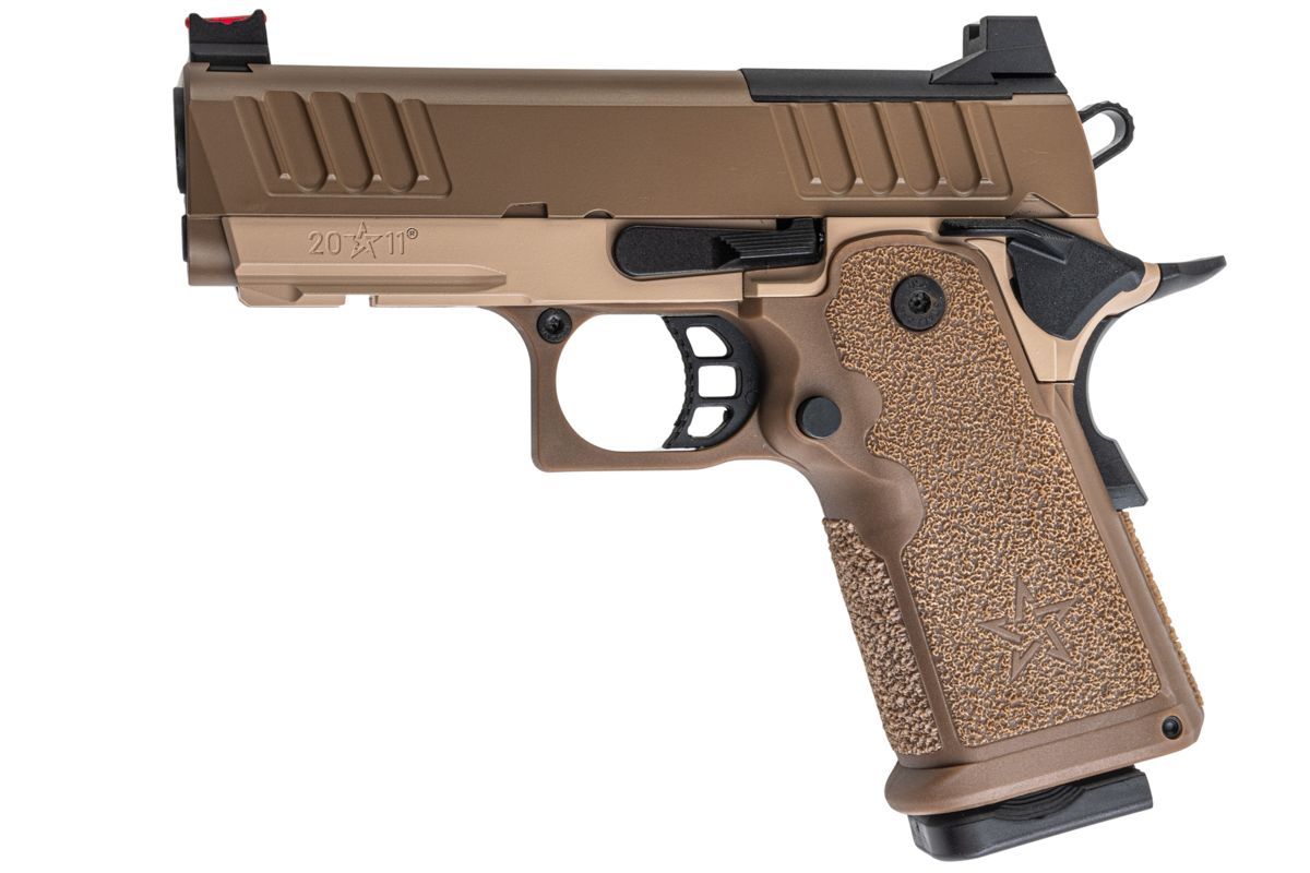 EMG Staccato ライセンス取得済み CS Compact 2011 GBB エアソフトピストル (モデル: Master Grip / Standard / Green Gas) - DE-AIRSOFT GOGO エアガン・サバゲー用品通販