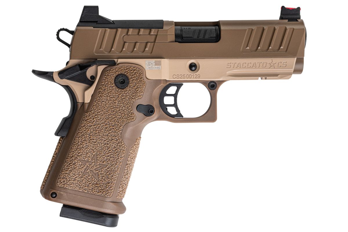 EMG Staccato ライセンス取得済み CS Compact 2011 GBB エアソフトピストル (モデル: Master Grip / Standard / Green Gas) - DE-AIRSOFT GOGO エアガン・サバゲー用品通販