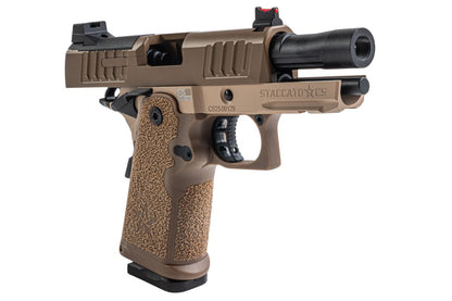EMG Staccato ライセンス取得済み CS Compact 2011 GBB エアソフトピストル (モデル: Master Grip / Standard / Green Gas) - DE-AIRSOFT GOGO エアガン・サバゲー用品通販