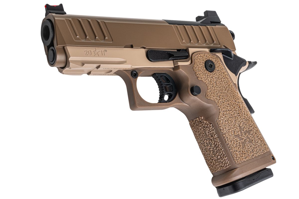 EMG Staccato ライセンス取得済み CS Compact 2011 GBB エアソフトピストル (モデル: Master Grip / Standard / Green Gas) - DE-AIRSOFT GOGO エアガン・サバゲー用品通販