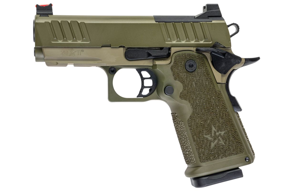 EMG Staccato ライセンス取得済み CS Compact 2011 GBB エアソフトピストル (モデル: Master Grip / Standard / Green Gas) - GN-AIRSOFT GOGO エアガン・サバゲー用品通販