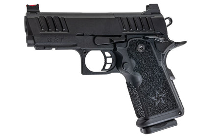 EMG Staccato ライセンス取得済み CS Compact 2011 GBB エアソフトピストル (モデル: マスターグリップ / CNC / グリーンガス) - BK-AIRSOFT GOGO エアガン・サバゲー用品通販