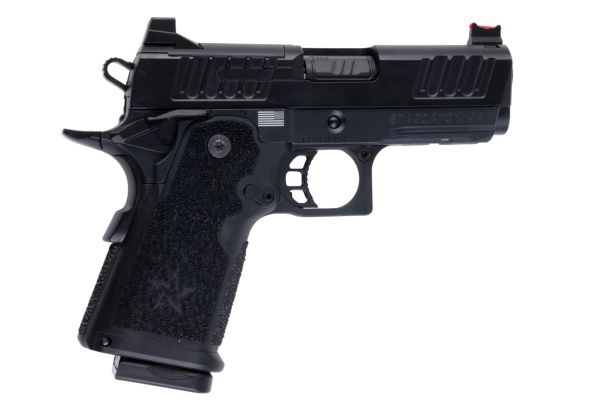 EMG Staccato ライセンス取得済み CS Compact 2011 GBB エアソフトピストル（モデル：マスターグリップ／スタンダード／グリーンガス） - ブラック-AIRSOFT GOGO エアガン・サバゲー用品通販