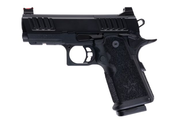 EMG Staccato ライセンス取得済み CS Compact 2011 GBB エアソフトピストル（モデル：マスターグリップ／スタンダード／グリーンガス） - ブラック-AIRSOFT GOGO エアガン・サバゲー用品通販