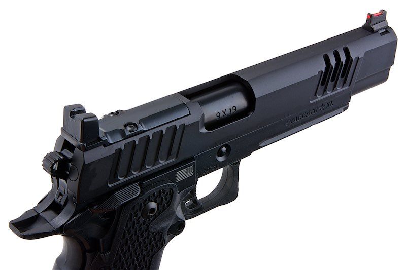 EMG Staccato ライセンス取得済み XL 2011 GBB エアソフトピストル (モデル: VIPグリップ / CNCバージョン)-AIRSOFT GOGO エアガン・サバゲー用品通販