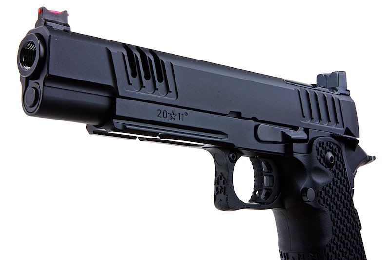 EMG Staccato ライセンス取得済み XL 2011 GBB エアソフトピストル (モデル: VIPグリップ / CNCバージョン)-AIRSOFT GOGO エアガン・サバゲー用品通販