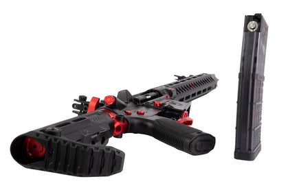 EMG STRIKE INDUSTRIES AR ストライク レイダー カービン GBB M4 ライフル (CYMA CGS システム) - 13.5 インチ BK / RD-AIRSOFT GOGO エアガン・サバゲー用品通販