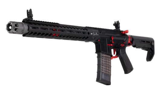 EMG STRIKE INDUSTRIES AR ストライク レイダー カービン GBB M4 ライフル (CYMA CGS システム) - 13.5 インチ BK / RD-AIRSOFT GOGO エアガン・サバゲー用品通販