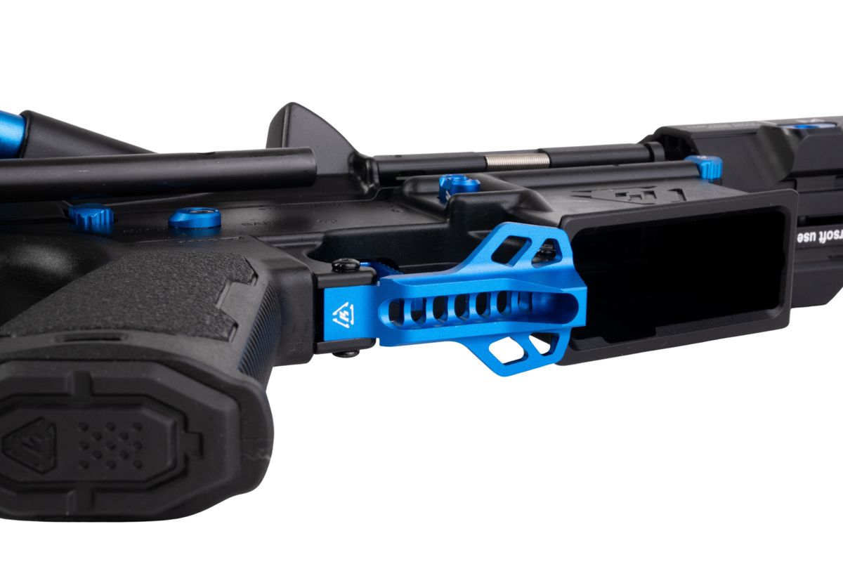 EMG STRIKE INDUSTRIES AR ストライク レイダー PDW GBB エアソフト M4 ライフル (CYMA CGS システム) - 7 インチ BK / BL-AIRSOFT GOGO エアガン・サバゲー用品通販