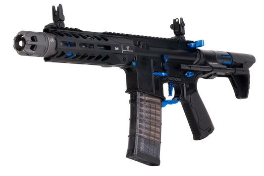 EMG STRIKE INDUSTRIES AR ストライク レイダー PDW GBB エアソフト M4 ライフル (CYMA CGS システム) - 7 インチ BK / BL-AIRSOFT GOGO エアガン・サバゲー用品通販