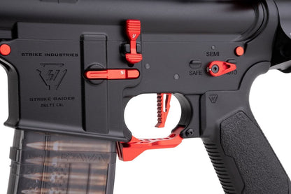 EMG STRIKE INDUSTRIES AR ストライク レイダー ショート バレル GBB M4 ライフル (CYMA CGS システム) - 4 インチ BK / RD-AIRSOFT GOGO エアガン・サバゲー用品通販