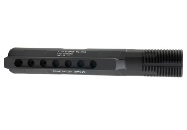 EMG Strike Industries バッファーーチューブセット Tokyo Marui MWS GBBR用 - ブラック (G&P製)-AIRSOFT GOGO エアガン・サバゲー用品通販
