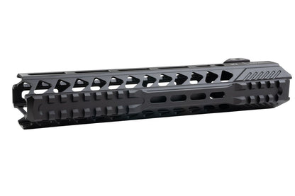 EMG Strike Industries M-Lok ハンドガードレイル (10 インチ) 東京マルイ MWS GBBR 用 - CNC アルミニウム / アルミ、BK (by G&P)-AIRSOFT GOGO エアガン・サバゲー用品通販