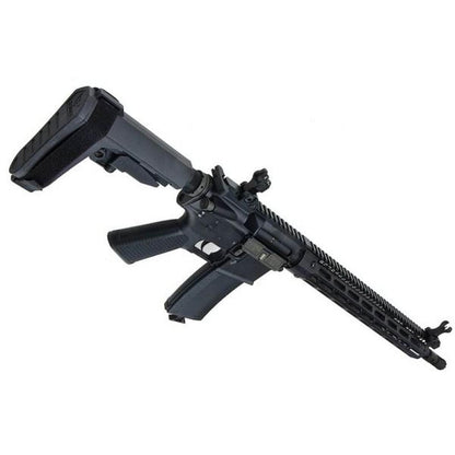 EMG TROY INDUSTRIES SOCC エアソフト M4 エアソフト AEG ライフル (15 インチ RIS、ブラック、KING ARMS 製)-AIRSOFT GOGO エアガン・サバゲー用品通販