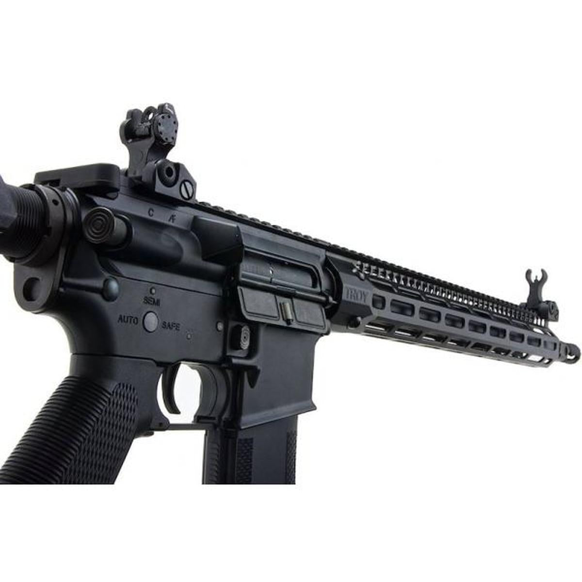 EMG TROY INDUSTRIES SOCC エアソフト M4 エアソフト AEG ライフル (15 インチ RIS、ブラック、KING ARMS 製)-AIRSOFT GOGO エアガン・サバゲー用品通販