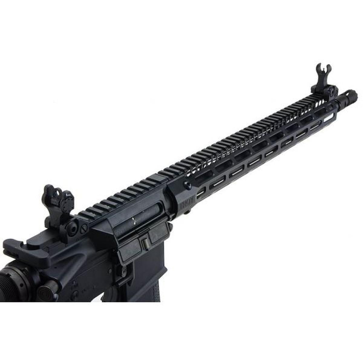 EMG TROY INDUSTRIES SOCC エアソフト M4 エアソフト AEG ライフル (15 インチ RIS、ブラック、KING ARMS 製)-AIRSOFT GOGO エアガン・サバゲー用品通販