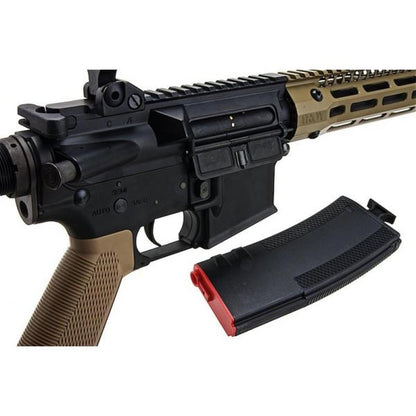 EMG TROY INDUSTRIES SOCC M4 AEG エアソフト ライフル (10.5 インチ RIS、DE、KING ARMS 製)-AIRSOFT GOGO エアガン・サバゲー用品通販