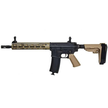 EMG TROY INDUSTRIES SOCC M4 AEG エアソフト ライフル (10.5 インチ RIS、DE、KING ARMS 製)-AIRSOFT GOGO エアガン・サバゲー用品通販