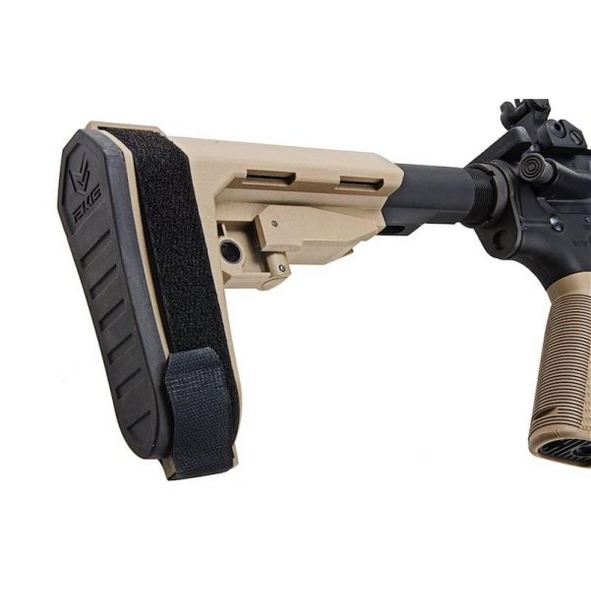 EMG TROY INDUSTRIES SOCC M4 AEG エアソフト ライフル (10.5 インチ RIS、DE、KING ARMS 製)-AIRSOFT GOGO エアガン・サバゲー用品通販