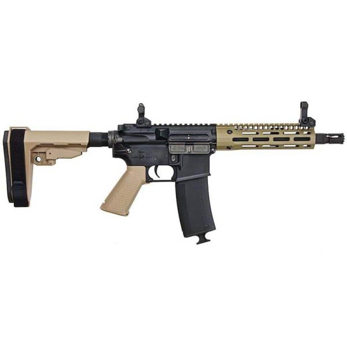 EMG TROY INDUSTRIES SOCC M4 AEG エアソフト ライフル (7.6 インチ RIS、DE、KING ARMS 製)-AIRSOFT GOGO エアガン・サバゲー用品通販