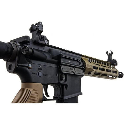 EMG TROY INDUSTRIES SOCC M4 AEG エアソフト ライフル (7.6 インチ RIS、DE、KING ARMS 製)-AIRSOFT GOGO エアガン・サバゲー用品通販