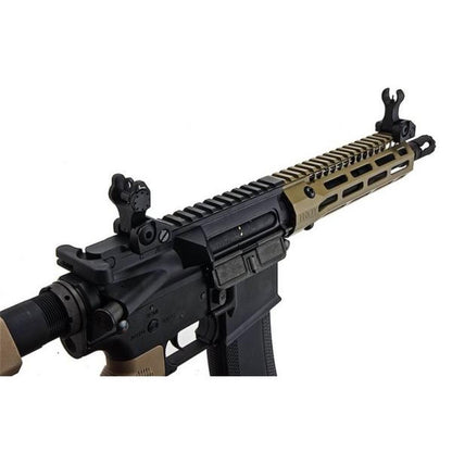 EMG TROY INDUSTRIES SOCC M4 AEG エアソフト ライフル (7.6 インチ RIS、DE、KING ARMS 製)-AIRSOFT GOGO エアガン・サバゲー用品通販