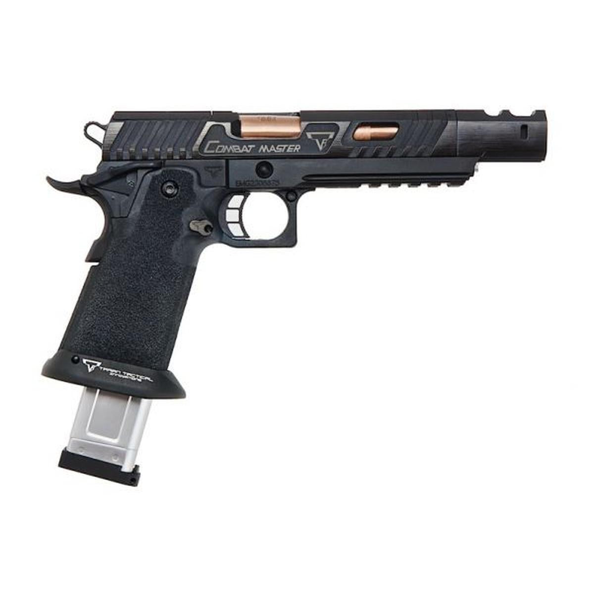 EMG TTI 2011 コンバットマスター 'アルファ' GBB エアソフトピストル - セミ / フルオート (AW カスタムによる)-AIRSOFT GOGO エアガン・サバゲー用品通販