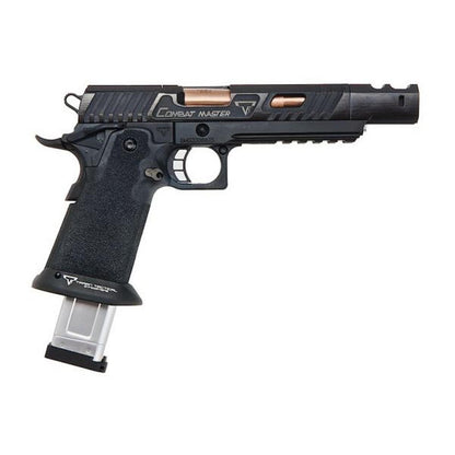 EMG TTI 2011 コンバットマスター 'アルファ' GBB エアソフトピストル - セミ / フルオート (AW カスタムによる)-AIRSOFT GOGO エアガン・サバゲー用品通販