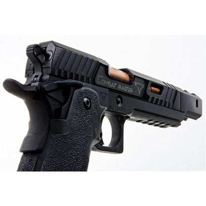 EMG TTI 2011 コンバットマスター 'アルファ' GBB エアソフトピストル - セミ / フルオート (AW カスタムによる)-AIRSOFT GOGO エアガン・サバゲー用品通販