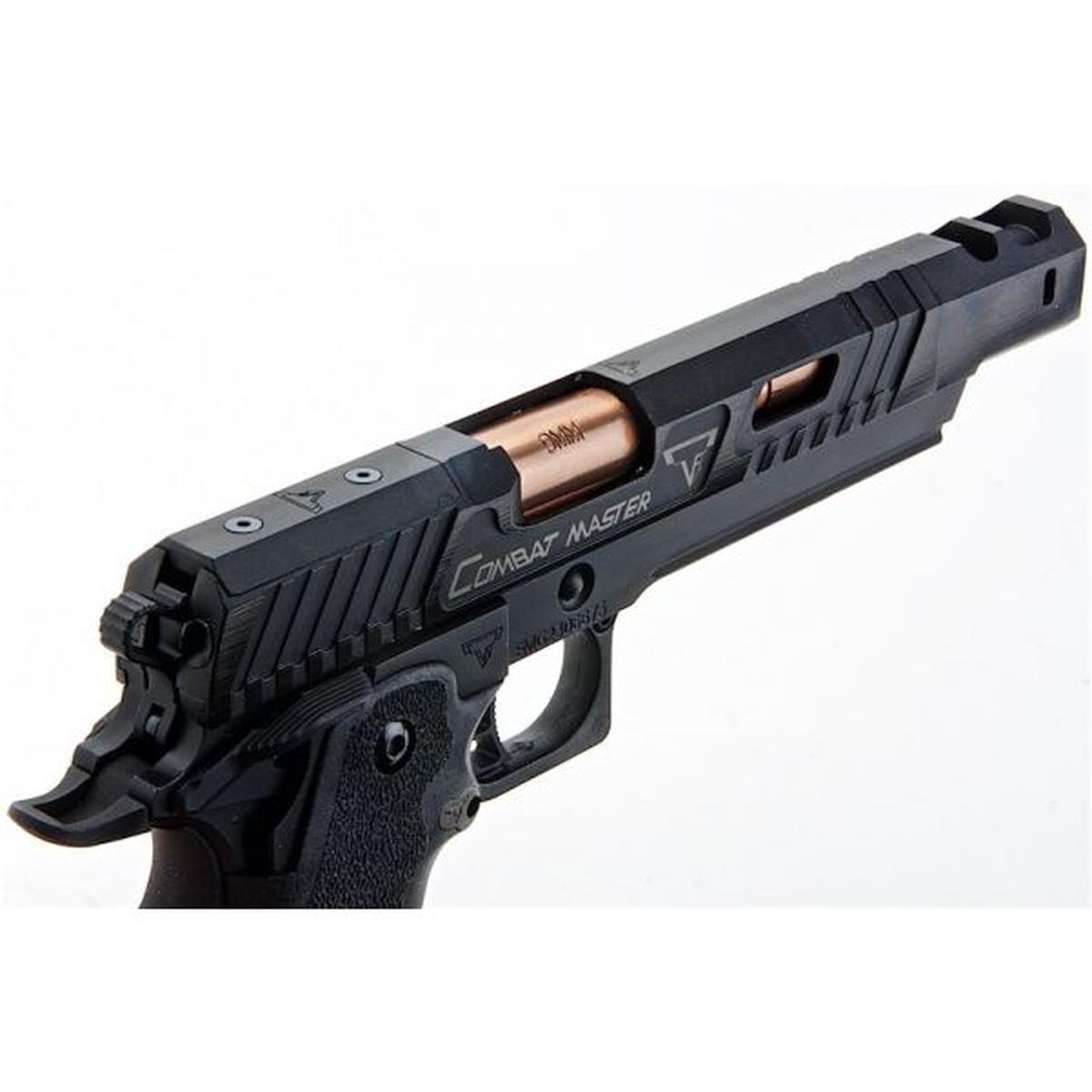 EMG TTI 2011 コンバットマスター 'アルファ' GBB エアソフトピストル - セミ / フルオート (AW カスタムによる)-AIRSOFT GOGO エアガン・サバゲー用品通販