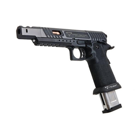 EMG TTI 2011 コンバットマスター 'アルファ' GBB エアソフトピストル - セミ / フルオート (AW カスタムによる)-AIRSOFT GOGO エアガン・サバゲー用品通販