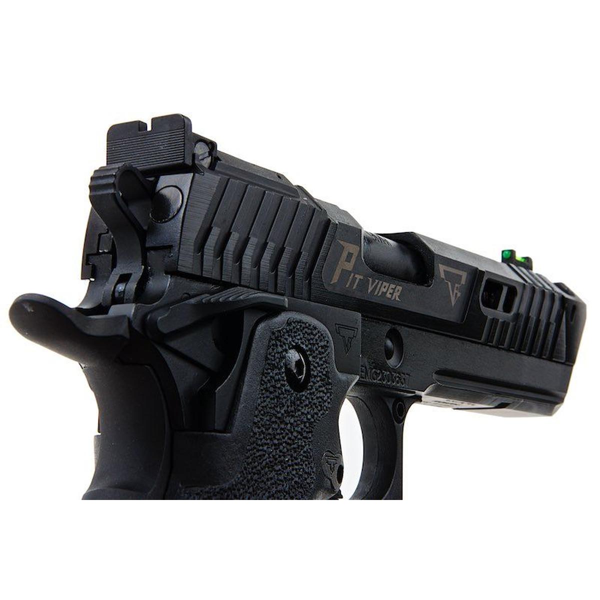 EMG TTI ライセンス JOHN WICK 4 PIT VIPER ガスガン GBB by AW Custom 真っ黒-AIRSOFT GOGO エアガン・サバゲー用品通販